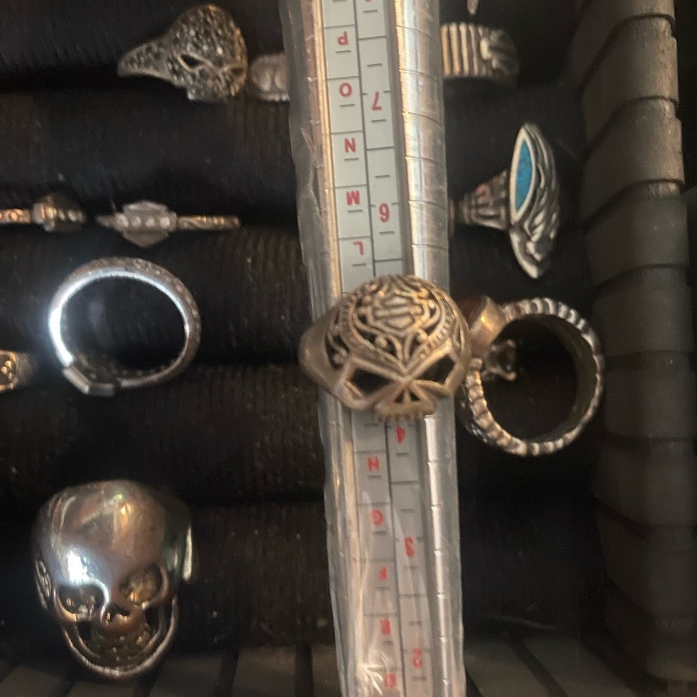 Harley Davidson Ladies Skull Ring